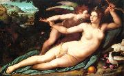 ALLORI Alessandro Venus and Cupid China oil painting reproduction